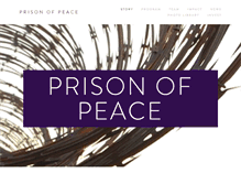 Tablet Screenshot of prisonofpeace.org